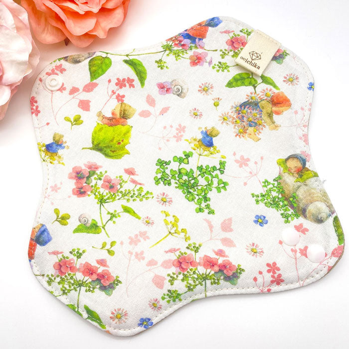 布ライナー【acufactum -アクファクタム-】Baby Flowers 布ナプキンの