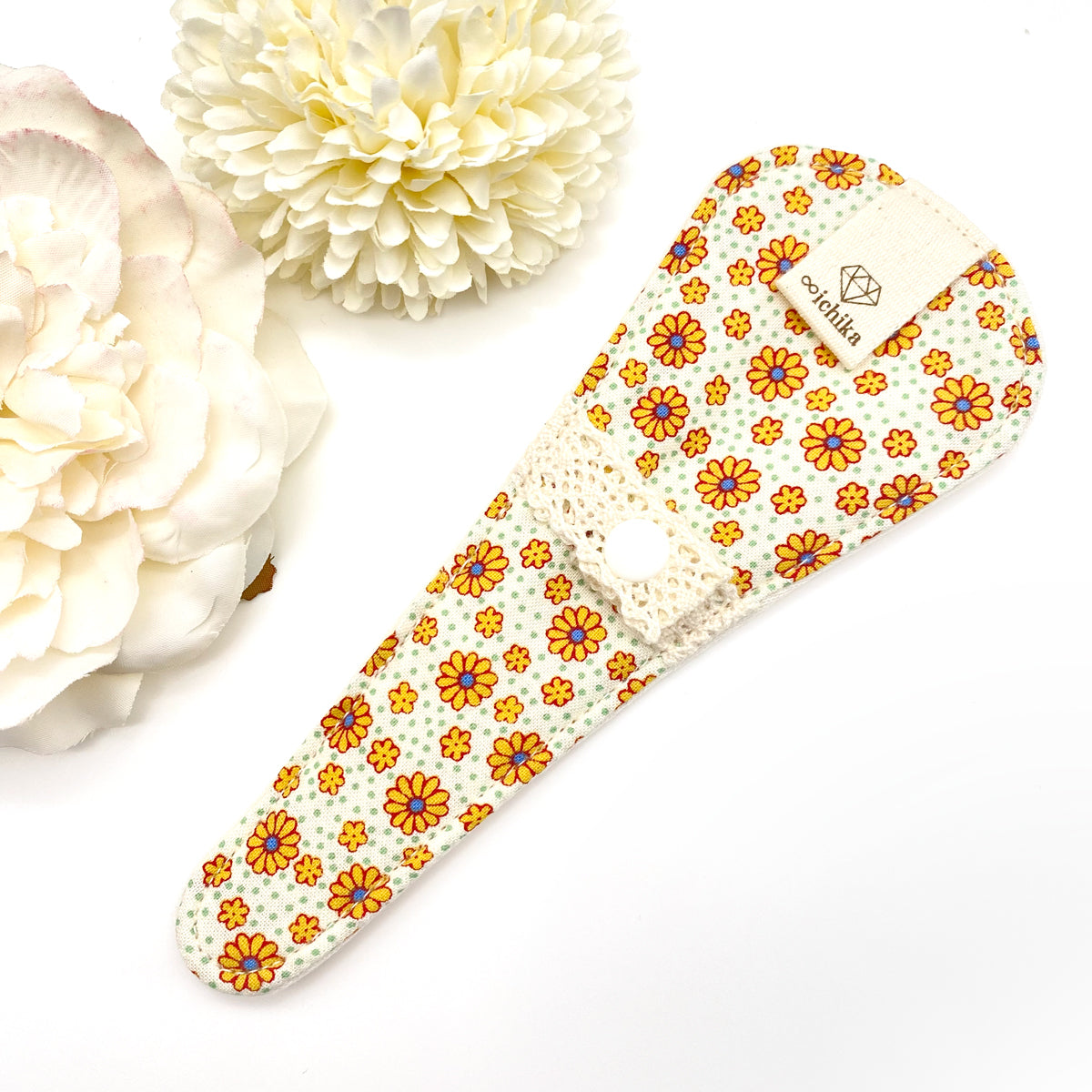 Tバック布ライナー 【Little Flower】(Marcus Fabrics) USAコットン