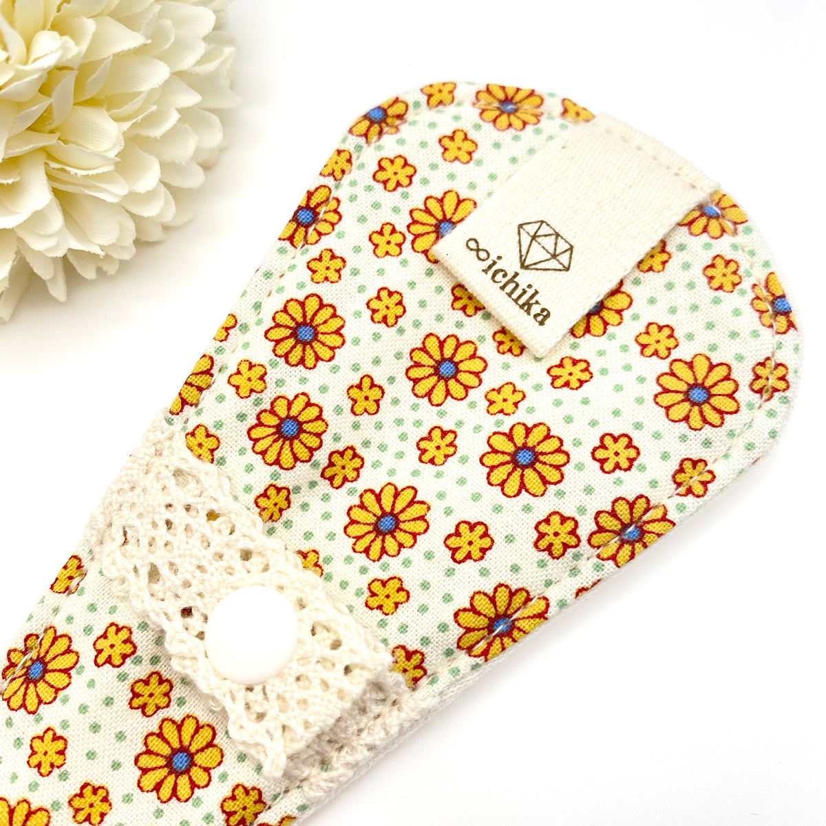 Tバック布ライナー 【Little Flower】(Marcus Fabrics) USAコットン