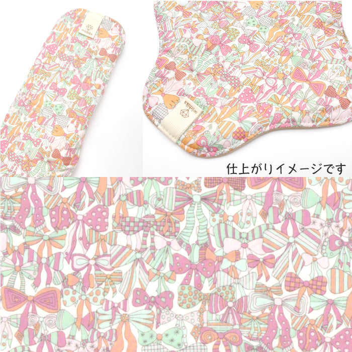 ■ 布ライナー・布ナプキン オーダー商品 【リバティ】Jenny's Ribbons ジェニーズ・リボンズ(ピンク系)
