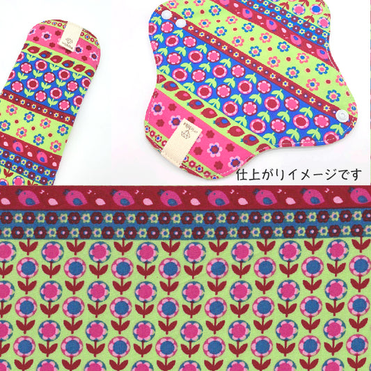 ■ 布ライナー・布ナプキン オーダー商品 【オランダコットン】 小鳥とお花