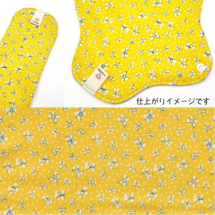 ■ 布ライナー・布ナプキン オーダー商品 【USAコットン】リボン(Blue hill Toybox Ⅲ)