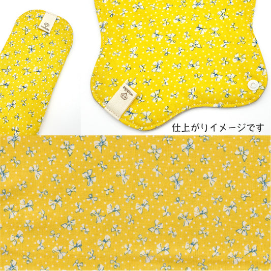 ■ 布ライナー・布ナプキン オーダー商品 【USAコットン】リボン(Blue hill Toybox Ⅲ)